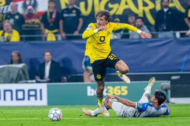 DORTMUND Borussia Dortmund forward Fabio Silva during the UEFA Champions League match between Borussia Dortmund and Villarreal at BVB Stadion Dortmund on September 8, 2026, in Dortmund, Germany. Photo by DeFodi Images