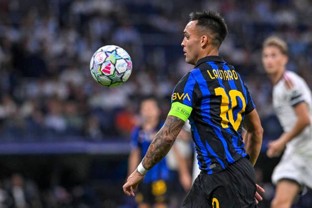 September 8, 2026, Madrid, Madrid, Spain: 10 LAUTARO MARTINEZ of F. C. Internazionale Milano in action during the match on Matchday 1 of the group stage of the 2026 27 UEFA Champions League between REAL MADRID C.F. and F.C. INTERNAZIONALE MILANO, played at the Bernabo u Stadium on September 8, 2026, in Madrid, Spain. Madrid Spain - ZUMAc312 20260908_zsp_c312_434 Copyright: xOscarxManuelxSanchezx