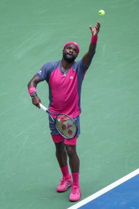 Frances Tiafoe of USA in action 2026 US Open, Day Ten, USTA Billie Jean King National Tennis Center, New York, USA - 08 Sep 2026New York USTA Billie Jean King National T New York (NY) United States of America EDITORIAL USE ONLY No use with unauthorised audio, video, data, fixture lists, club league logos or live services. Online in-match use limited to 120 images, no video emulation. No use in betting, games or single club league player publications.  Copyright: xEllaxLing Shutterstockx 17140157ab