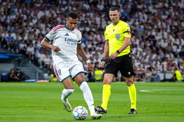 September 8, 2026, Madrid, Spain: Kylian Mbappo (Real Madrid) in action during the 2026 2027 UEFA Champions League match between Real Madrid and Inter Milan..Final score: Real Madrid 2-1 Inter Milan Madrid Spain - ZUMAs197 20260908_aaa_s197_311 Copyright: xDavidxCanalesx