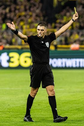UEFA Champions League: Borussia Dortmund vs. Villarreal CF, September 8, 2026; Simone Sozza, Referee; UEFA Champions League opener: Borussia Dortmund vs. Villarreal CF; BVB Stadium Dortmund, Dortmund, September 8, 2026 Copyright: xBEAUTIFULxSPORTS Buriakovx