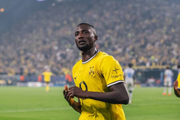 Borussia Dortmund v Villarreal CF - UEFA Champions League DORTMUND, GERMANY - SEPTEMBER 08: Serhou Guirassy of Borussia Dortmund celebrates after scoring his team s third goal during the UEFA Champions League match between Borussia Dortmund and Villarreal CF at Signal Iduna Park on September 8, 2026, in Dortmund, Germany. Hesham Elsherif Anadolu Dortmund Germany. Editorial use only. Please get in touch for any other usage.  Copyright: x2026xAnadoluxHeshamxElsherifx