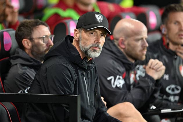 Bournemouth v Lincoln City, EFL Cup AFC Bournemouth manager Marco Rose during the EFL Cup match between Bournemouth and Lincoln City at the Vitality Stadium, Bournemouth, UK on 8 September 2026. Bournemouth Vitality Stadium Dorset UK Editorial use only DataCo restrictions apply See www.football-dataco.com , Copyright: xGrahamxHuntx PSI-24849-0252
