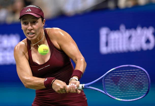 US Open tennis tournament - Day 10 Jessica Pegula of the USA in action against Emma Navarro of the USA during their Women s Singles Quarterfinals match of the US Open Tennis Championships at the USTA Billie Jean King National Tennis Center in Flushing Meadows, New York, USA, 08 September 2026. FLUSHING MEADOWS NEW YORK United States  Copyright: xCRISTOBALxHERRERA-ULASHKEVICHx