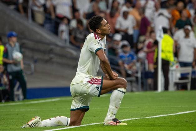 UEFA Champions League 2026 2027 - Real Madrid vs. Inter Milan in Madrid, Spain - 8 Sep 2026 Jude Bellingham (Real Madrid) in action during the 2026 2027 UEFA Champions League match between Real Madrid and Inter Milan. Final score: Real Madrid 2-1 Inter Milan Madrid Spain Copyright: xDavidxCanalesx xSOPAxImagesx David-Canales-1448101
