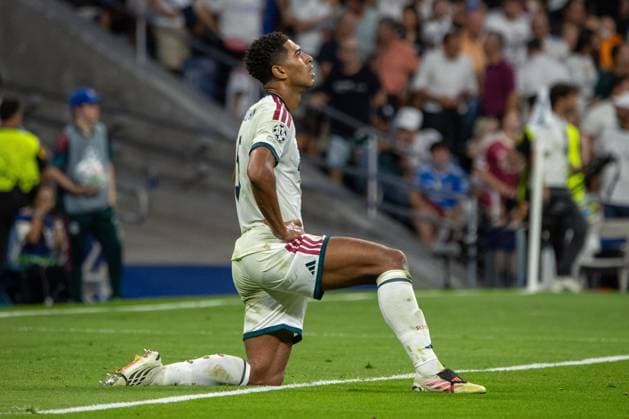 UEFA Champions League 2026 2027 - Real Madrid vs. Inter Milan in Madrid, Spain - 8 Sep 2026 Jude Bellingham (Real Madrid) in action during the 2026 2027 UEFA Champions League match between Real Madrid and Inter Milan. Final score: Real Madrid 2-1 Inter Milan Madrid Spain Copyright: xDavidxCanalesx xSOPAxImagesx David-Canales-1448102