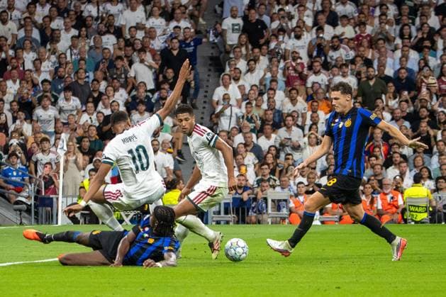 UEFA Champions League 2026 2027 - Real Madrid vs. Inter Milan in Madrid, Spain - 8 Sep 2026 Kylian Mbappé (Real Madrid) in action during the 2026 2027 UEFA Champions League match between Real Madrid and Inter Milan. Final score: Real Madrid 2-1 Inter Milan Madrid Spain Copyright: xDavidxCanalesx xSOPAxImagesx David-Canales-1448105