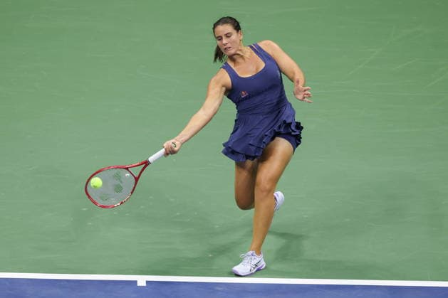 US Open tennis tournament - Day 10 Emma Navarro of the US in action against Jessica Pegula of the US in the Womens Singles Quarterfinals of the US Open Tennis Championships at the USTA Billie Jean King National Tennis Center in Flushing Meadows, New York, USA, 08 September 2026. The 2026 US Open tournament runs from 23 August through 13 September. FLUSHING MEADOWS NEW YORK United States  Copyright: xBRIANxHIRSCHFELDx