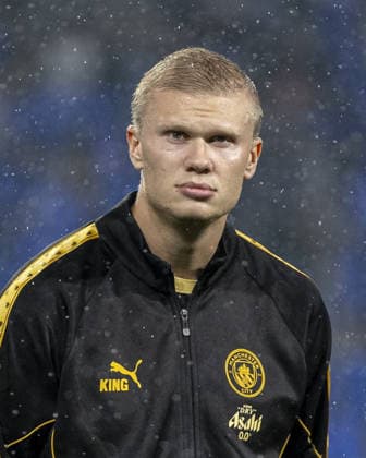 Erling Haaland of Manchester City FC looks on prior to the UEFA Champions League match between FC Porto vs Manchester City FC at Estádio do Dragão on September 8th,2026 (Photo by Joao Bravo Sports Press Photo) Copyright: xJoaoxBravo SportsxPressxPhotox Sportspressphoto_SPR226722