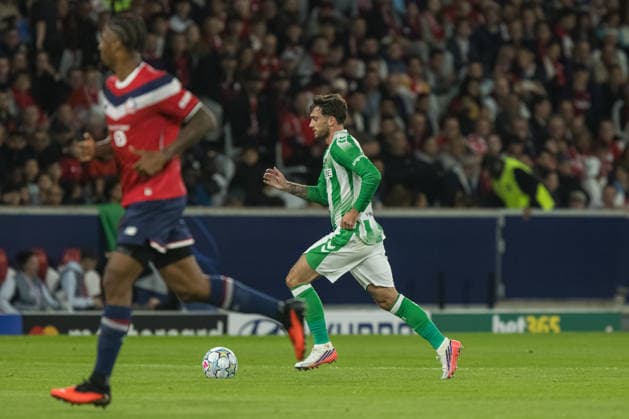 seen during the during UEFA Champions League 26 27 League Phase - Matchday 1 match between teams of LOSC Lille and Real Betis Balompie (Jan Borys Ball Raw Images) Lille Decathlon Arena Stade Pierre-Mauroy France Copyright: xJanxBorysx janborys_lille_betis_26 27-46