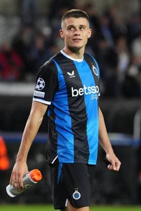 Nicolo Tresoldi of Club Brugge Club Brugge v Aston Villa, UEFA Champions League, League Stage, Football, Jan Breydel Stadium, Brugge, Belgium - 08 Sep 2026Brugge Jan Breydel Stadium Belgium  Copyright: xDavexWInter Shutterstockx 17139355nc