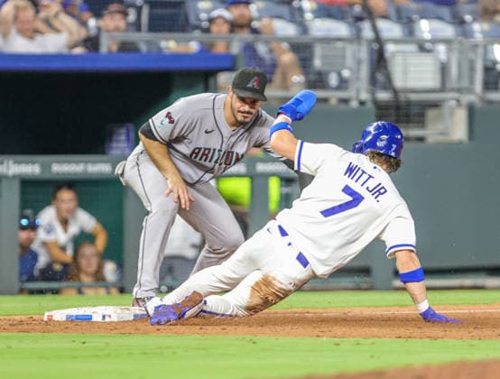 Baseball, MLB, Arizona Diamondbacks v Kansas City Royals