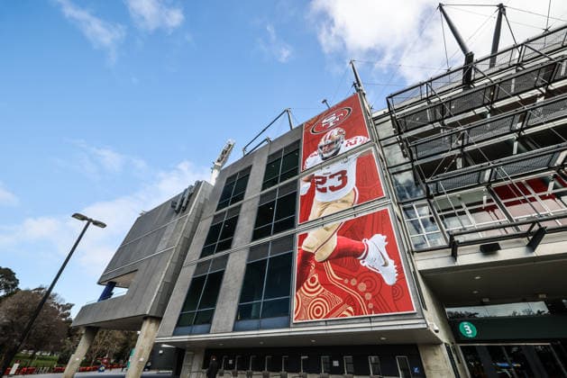 September 9, 2026, Melbourne, Victoria, Australia: Atmnosphere and preparations at Melbourne Cricket Ground before the LA Rams play the San Francisco 49ers. Shot on September 09, 2026 in Melbourne, Australia. Melbourne Australia - ZUMAp121 20260909_zsp_p121_009 Copyright: xChrisxPutnamx