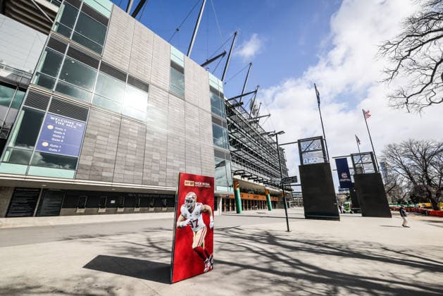 September 9, 2026, Melbourne, Victoria, Australia: Atmnosphere and preparations at Melbourne Cricket Ground before the LA Rams play the San Francisco 49ers. Shot on September 09, 2026 in Melbourne, Australia. Melbourne Australia - ZUMAp121 20260909_zsp_p121_013 Copyright: xChrisxPutnamx