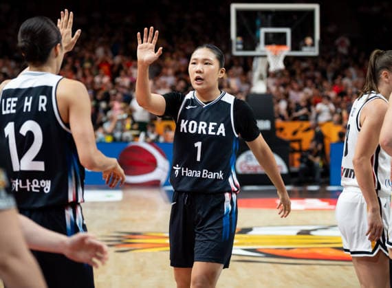 Germany v South Korea: Qualification - FIBA Women s Basketball World Cup Germany 2026 Jihyun Park plays during the FIBA Women s Basketball World Cup 2026 qualification match between Germany and Korea in Berlin, Germany, on September 8, 2026. Berlin Germany  Copyright: xMarcinxGolbax originalFilename:golba-germanyv260908_npyjS.jpg