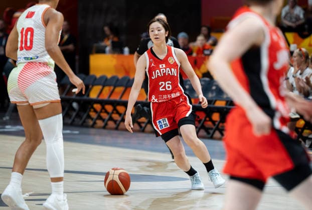 Hungary V Japan: Qualification To Quarter-Finals - FIBA Women s Basketball World Cup Germany 2026 Kokoro Tanaka plays during the FIBA Women s Basketball World Cup 2026 quarterfinals qualifier between Hungary and Japan in Berlin, Germany, on September 8, 2026. Berlin Germany  Copyright: xMarcinxGolbax originalFilename:golba-hungaryv260908_npmeJ.jpg