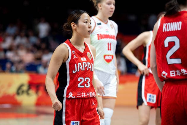 Hungary V Japan: Qualification To Quarter-Finals - FIBA Women s Basketball World Cup Germany 2026 Mai Yamamoto plays during the FIBA Women s Basketball World Cup 2026 qualification match between Hungary and Japan in Berlin, Germany, on September 8, 2026. Berlin Germany  Copyright: xMarcinxGolbax originalFilename:golba-hungaryv260908_npZ0l.jpg