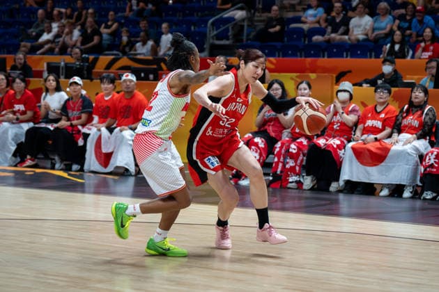 Hungary V Japan: Qualification To Quarter-Finals - FIBA Women s Basketball World Cup Germany 2026 Yuki Miyazawa plays during the FIBA Women s Basketball World Cup 2026 qualification to quarter-finals match between Hungary and Japan in Berlin, Germany, on September 8, 2026. Berlin Germany  Copyright: xMarcinxGolbax originalFilename:golba-hungaryv260908_np8W5.jpg