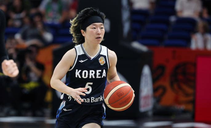 h5 On the Ball Action Upper Body Sports Basketball FIBA World Cup Women s World Championship 2026-2027 Season August 9, 2026 DBB Germany GER vs. South Korea KOR