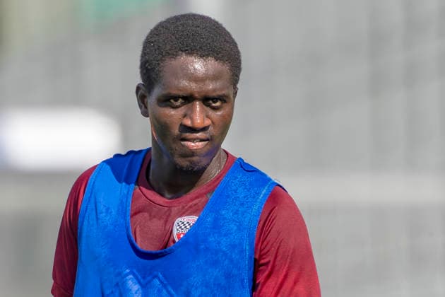 Ingolstadt, Germany, September 8, 2026; 3. Liga 2026–2027; FC Ingolstadt 04; Training; Pictured: Sherif Oladosu; FCI Training Facility; Audi Sportpark Bayern Copyright: xFotostandx xSchäferx