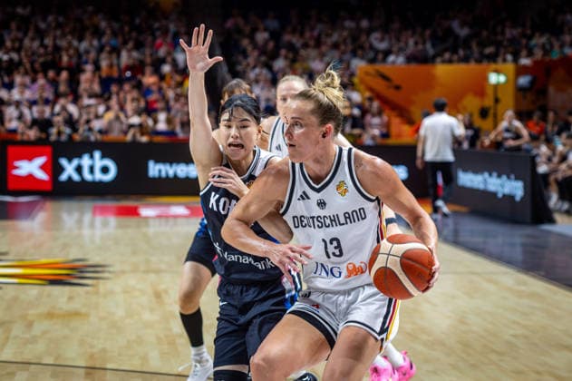 Basketball Berlin, September 8, 2026 FIBA Women’s Basketball World Cup Germany 2026 Quarterfinal Qualifier Germany (GER) vs. South Korea (KOR) Leonie Fiebich, Germany, No. 13
