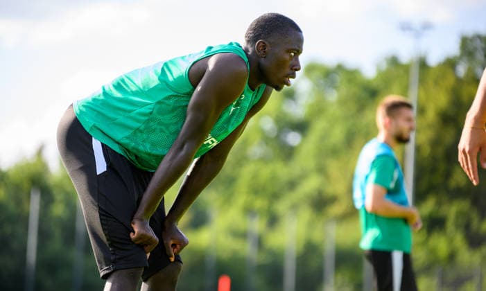08.09.2026 - Fussball - 2. Bundesliga - Saison 2026 2027 - SpVgg Greuther Fürth Fuerth ( Kleeblatt ) - Training - - xwoxzix - Omar Sillah (42, SpVgg Greuther Fürth ) *** September 8, 2026 Soccer 2. Bundesliga 2026–2027 Season SpVgg Greuther Fürth Fürth Kleeblatt Practice xwoxzix Omar Sillah 42, SpVgg Greuther Fürth