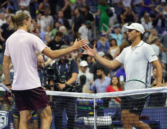 Tennis - Us open 2026 - ITF - New York - 08 09 2026 Tennis - Us open 2026 - ITF - New York - Alexander Zverev - Allemagne New York  Copyright: xCCx