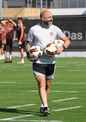 08.09.2026 - Fussball - 2. Fussball - Bundesliga - Saison 2026 2027 - 1. FC Nürnberg Nuernberg FCN ( Club ) - Training - Sportfoto Zink DoGe - xdoxgex - Javier Pinola (Co-Trainer 1. FC Nürnberg FCN ) *** September 8, 2026 Soccer 2 Bundesliga 2026–2027 Season 1. FC Nürnberg Nuremberg FCN Club Training Sports Photo Zink DoGe xdoxgex Javier Pinola Assistant Coach 1. FC Nürnberg FCN