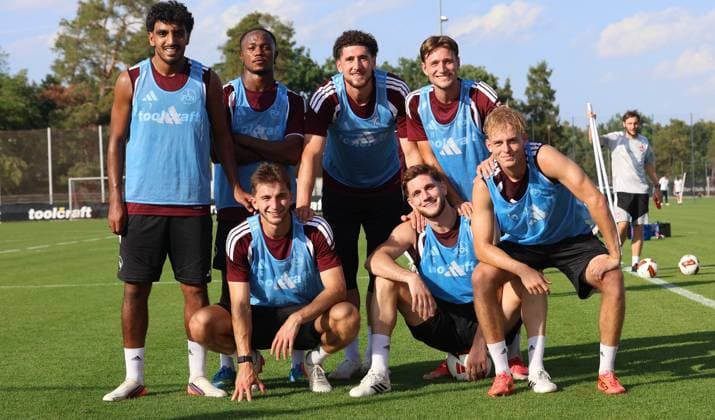 08.09.2026 - Fussball - 2. Fussball - Bundesliga - Saison 2026 2027 - 1. FC Nürnberg Nuernberg FCN ( Club ) - Training - Sportfoto Zink DoGe - xdoxgex - Rayan Ghrieb (7, 1. FC Nürnberg FCN ) Mohamed Ali Zoma (23, 1. FC Nürnberg FCN ) Khalid Abu El Haija (44, 1. FC Nürnberg FCN ) William Boving Boeving (11, 1. FC Nürnberg FCN ) Styopa Mkrtchyan (5, 1. FC Nürnberg FCN ) Eric Porstner (41, 1. FC Nürnberg FCN ) Adam Markhiev (6, 1. FC Nürnberg FCN ) *** September 8, 2026 Soccer 2 Soccer Bundesliga 2026–2027 Season 1 FC Nuremberg Nuremberg FCN Club Training Sports Photo Zink DoGe xdoxgex Rayan Ghrieb 7, 1 FC Nuremberg FCN Mohamed Ali Zoma 23, 1 FC Nuremberg FCN Khalid Abu El Haija 44, 1 FC Nuremberg FCN William Boving Boeving 11, 1 FC Nuremberg FCN Styopa Mkrtchyan 5, 1 FC Nuremberg FCN Eric Porstner 41, 1 FC Nuremberg FCN Adam Markhiev 6, 1 FC Nuremberg FCN