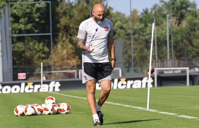 08.09.2026 - Fussball - 2. Fussball - Bundesliga - Saison 2026 2027 - 1. FC Nürnberg Nuernberg FCN ( Club ) - Training - Sportfoto Zink DoGe - xdoxgex - Javier Pinola (Co-Trainer 1. FC Nürnberg FCN ) *** September 8, 2026 Soccer 2 Bundesliga 2026–2027 Season 1. FC Nürnberg Nuremberg FCN Club Training Sports Photo Zink DoGe xdoxgex Javier Pinola Assistant Coach 1. FC Nürnberg FCN