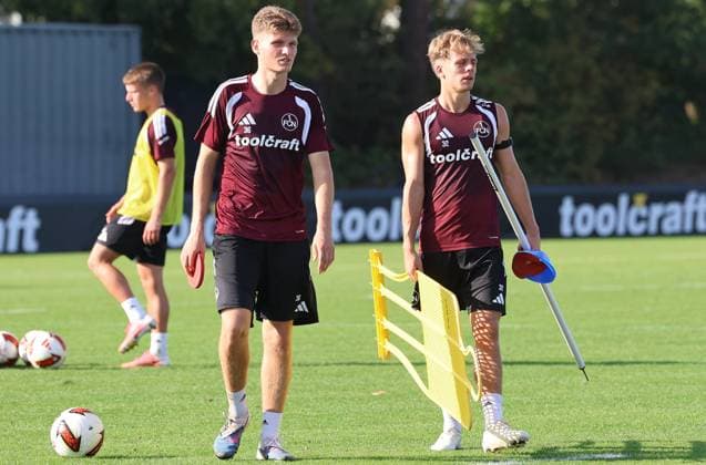 08.09.2026 - Fussball - 2. Fussball - Bundesliga - Saison 2026 2027 - 1. FC Nürnberg Nuernberg FCN ( Club ) - Training - Sportfoto Zink DoGe - xdoxgex - Kristian Mandic (36, 1. FC Nürnberg FCN ) Tim Janisch (32, 1. FC Nürnberg FCN ) *** 08 09 2026 Soccer 2 Soccer Bundesliga 2026–2027 Season 1 FC Nuremberg Nuremberg FCN Club Training Sports Photo Zink DoGe xdoxgex Kristian Mandic 36, 1 FC Nuremberg FCN Tim Janisch 32, 1 FC Nuremberg FCN