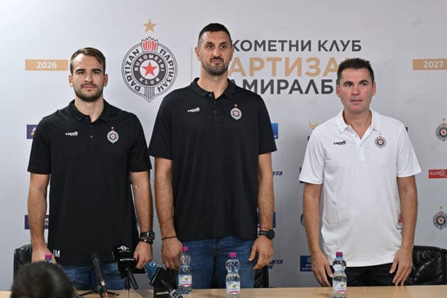 Handball, EHF Champions League, Partizan Belgrade, press conference