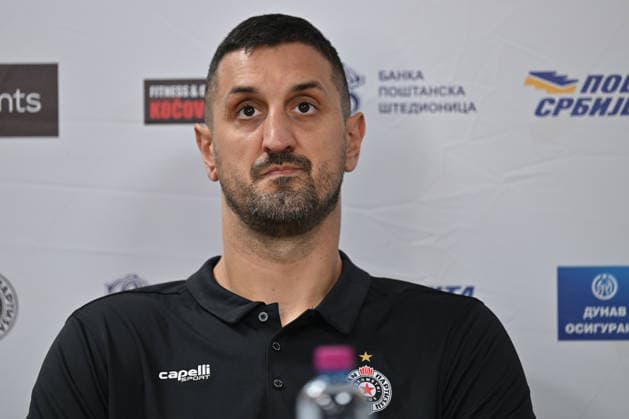 PARTIZAN vs FUCHSE BERLIN ILIJA ABUTOVIC handball Partizan vs Fuschse Berlin EHF Champions league press conference, PK, Pressekonferenz at Aleksandar Nikolic Pionir arena, Belgrade 09.09.2026 Foto: HANDBALL, PARTIZAN, FUCHSE BERLIN, EHF CHAMPIONS LEAGUE, PRESS CONFERENCE Belgrade Aleksandar Nikolic Pionir arena Serbia Copyright: xMarkoxMetlas xMNxPressx