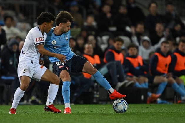 AUSTRALIA CUP SYDNEY VICTORY, Tiago Quintal of Sydney FC during the Australia Cup semi-final between Sydney FC and Melbourne Victory at Jubilee Stadium in Sydney, Wednesday, September 9, 2026. ( NO ARCHIVING, EDITORIAL USE ONLY SYDNEY NEW SOUTH WALES AUSTRALIA  Copyright: xDEANxLEWINSx 20260909172537004118