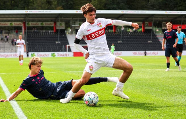 Football, UEFA Youth League, VfB Stuttgart - Viking Stavanger