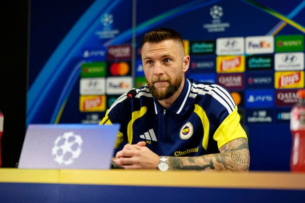 Fenerbahce SK Training Session And press conference, PK, Pressekonferenz - UEFA Champions League 2026 27 League Phase MD1 Milan Skriniar of Fenerbahce speaks during the training session press conference on day ahead of the UEFA Champions League 2026 27 League Phase MD1 at Fenerbahce Sukru Saracoglu Spor Kompleksi on September 9, 2026 in Istanbul, Turkey. Istanbul Fenerbahce Sukru Saracoglu Spor Kompleksi Turkey Copyright: xYagizxGurtugx xPSxImagesxYagizxGurtugx