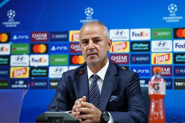 September 9, 2026, Kadikoy, Istanbul, Turkey: Fenerbahce coach Ismail Kartal holds a press conference, PK, Pressekonferenz before a training session at Sukru Saracoglu Stadium in Istanbul, Turkey, on September 9, 2026, on the eve of the UEFA Champions League first round, football match against AS Roma. Fenerbahce Press Conference - Uefa Champions League 2026 27 - ZUMAu194 20260909_zip_u194_003 Copyright: xTolgaxUluturkx
