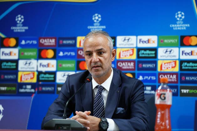 September 9, 2026, Kadikoy, Istanbul, Turkey: Fenerbahce coach Ismail Kartal holds a press conference, PK, Pressekonferenz before a training session at Sukru Saracoglu Stadium in Istanbul, Turkey, on September 9, 2026, on the eve of the UEFA Champions League first round, football match against AS Roma. Kadikoy Turkey - ZUMAu194 20260909_zip_u194_008 Copyright: xTolgaxUluturkx