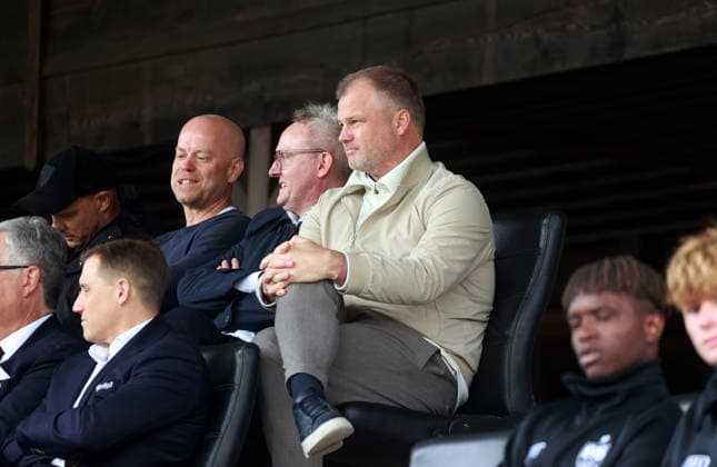 09 09 26 U19 VfB Stuttgart vs. U19 Viking Stavanger, Germany, Großaspach, 09 09 2026, Soccer, UEFA Youth League, 2026–2027 Season, U19 VfB Stuttgart vs. U19 Viking Stavanger; from left: Alexander Wehrle, Fabian Wohlgemuth (both VfB Stuttgart)