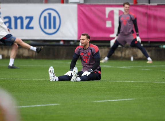 Football, Champions League, FC Bayern Munich, Training