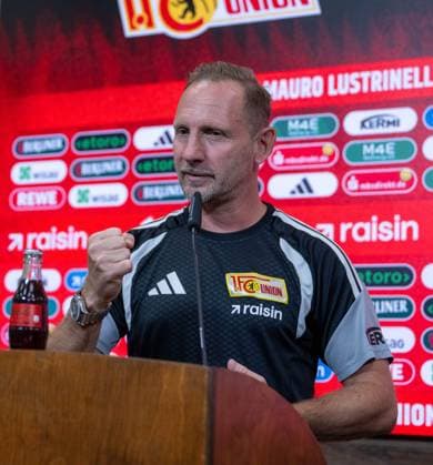 Fußball, Herren, Saison 2026 2027, 1. Bundesliga, 1. FC Union Berlin, Pressekonferenz, Trainer Mauro Lustrinelli (1. FC Union Berlin), 09.09.2026, *** Soccer, Men s, 2026–2027 Season, Bundesliga 1, 1. FC Union Berlin, Press Conference, Coach Mauro Lustrinelli of 1. FC Union Berlin, September 9, 2026, Copyright: xMatthiasxKochx
