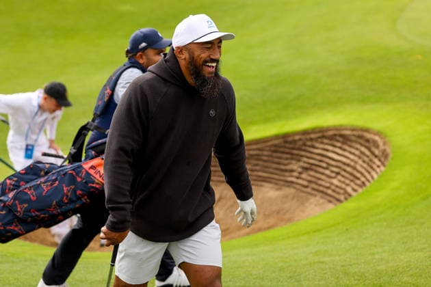 2026 Amgen Irish Open - Pro-Am, Trump International Golf Links, Doonbeg 9 9 2026 Connacht™s Bundee Aki Bundee Aki 9 9 2026  Copyright: xx BB2_0581