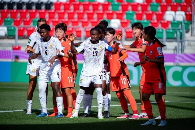 September 9, 2026, Sosnowiec, Silesian Voivodeship, Poland: NYARKO SARAH of Ghana during the FIFA U20 Womens World Cup Poland 2026 match between Ghana versus Korea Republic at Arena Sosnowiec Stadium Sosnowiec Poland - ZUMAs385 20260909_zsp_s385_008 Copyright: xLeopoldxSoglox