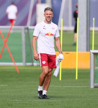 RB Leipzig Training: Champions League Matchday 1, Leipzig, September 9, 2026, Red Bull Academy, Soccer, Champions League, Matchday 1, RB Leipzig, Final training session before the away game in Como, Pictured: Coach Martin Demichelis, RB Leipzig, For editorial use only, Picture Point