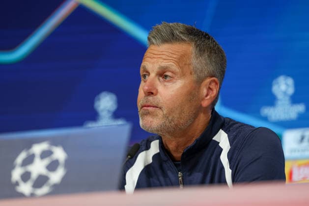 Kjetil Knutsen, FK Bodo Glimt, Head Coach at the press conference, GER, final training session and press conference, FK Bodo Glimt, soccer, UEFA Champions League, Matchday 1, group stage, 2026–2027 season, September 9, 2026, GER, final training session and press conference, FK Bodo Glimt, soccer, UEFA Champions League, Matchday 1, group stage, 2026–2027 season, September 9, 2026, Munich Copyright: xEibner-Pressefoto JennixMaulx EP_JML