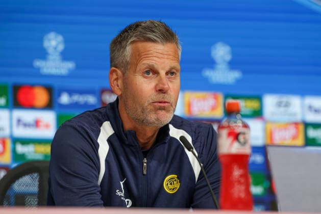 Kjetil Knutsen, FK Bodo Glimt, Head Coach at the press conference, GER, final training session and press conference, FK Bodo Glimt, soccer, UEFA Champions League, Matchday 1, group stage, 2026–2027 season, September 9, 2026, GER, final training session and press conference, FK Bodo Glimt, soccer, UEFA Champions League, Matchday 1, group stage, 2026–2027 season, September 9, 2026, Munich Copyright: xEibner-Pressefoto JennixMaulx EP_JML