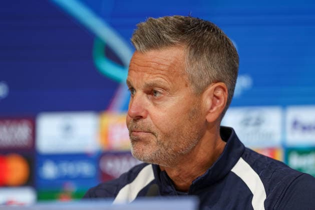 Kjetil Knutsen, FK Bodo Glimt, Head Coach at the press conference, GER, final training session and press conference, FK Bodo Glimt, soccer, UEFA Champions League, Matchday 1, group stage, 2026–2027 season, September 9, 2026, GER, final training session and press conference, FK Bodo Glimt, soccer, UEFA Champions League, Matchday 1, group stage, 2026–2027 season, September 9, 2026, Munich Copyright: xEibner-Pressefoto JennixMaulx EP_JML