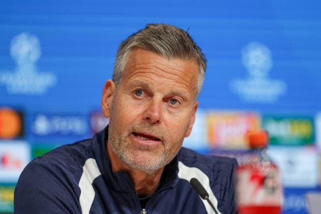 Kjetil Knutsen, FK Bodo Glimt, Head Coach at the press conference, GER, final training session and press conference, FK Bodo Glimt, soccer, UEFA Champions League, Matchday 1, group stage, 2026–2027 season, September 9, 2026, GER, final training session and press conference, FK Bodo Glimt, soccer, UEFA Champions League, Matchday 1, group stage, 2026–2027 season, September 9, 2026, Munich Copyright: xEibner-Pressefoto JennixMaulx EP_JML