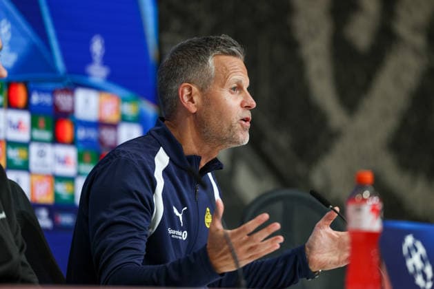 Kjetil Knutsen, FK Bodo Glimt, Head Coach at the press conference, GER, final training session and press conference, FK Bodo Glimt, soccer, UEFA Champions League, Matchday 1, group stage, 2026–2027 season, September 9, 2026, GER, final training session and press conference, FK Bodo Glimt, soccer, UEFA Champions League, Matchday 1, group stage, 2026–2027 season, September 9, 2026, Munich Copyright: xEibner-Pressefoto JennixMaulx EP_JML