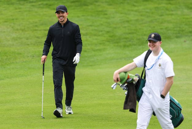 2026 Amgen Irish Open - Pro-Am, Trump International Golf Links, Doonbeg 9 9 2026 Former boxer Michael Conlan Michael Conlan 9 9 2026  Copyright: xx BB3_7418